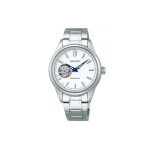 SEIKO Selection 100m veekindel automaatne mehaaniline liikumine roostevabast terasest rihmaga k&auml;ekell SSDE009 White Dial