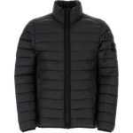 Stone Island kerge jakk must unisex &uuml;ler&otilde;ivas 811542924-A0029 S