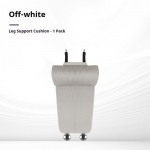 For Skoda Octavia Superb Octavia 2 New Car Seat Rest Cushion Nappa leather Seat Extender Leg Cushion Memory Foam Seat Padding White1