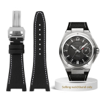 28mm Kellarihm IWC Engineer Watch jaoks soonikuga rihm IW500501 IW378507 IW322703 Seeria Ehtne nahk Nailonist kellarihm Randmerihm 28mm black