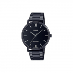CASIO Analoog MTP VT01B 1B MTP-VT01B-1B Black Dial Single Watch