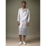 S&uuml;gis Mees Jumal Mood Temperament &Uuml;hev&auml;rviline Slim PU Nahast Pikendatud Nahktagi Meeste Mantlid 4XL gray
