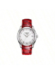 Tissot naistekell, kvartsmehhanismiga, 100m veekindel, nahkrihmaga, Mudel: T035.210.16.011.01 roosa