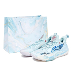 Li Ning Speed 9 Low top Basketball Shoes Unisex Blue ABPT001-6(Team1474-) 40 white