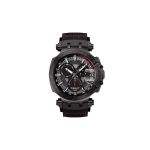 Tissot Racing Series Kvartsliikumisega 100M Veekindel Kell 44mm Ja &Uuml;le Musta sihverplaadi Roostevabast terasest korpus Kummirihm T115.417.37.061.04 Regular Watch Box,Smoke Gray Watch Dial