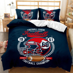 Sport Rugby 3D Prindiga Tekikottide Komplekt Multikas Maastik T&auml;iskasvanud Euroopa Kuninganna Kaksik &Uuml;ksik Suurus Tekikott Luksuslik AU Single 140x210cm