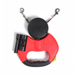 Eksklusiivselt koertele m&otilde;eldud automaatsele teleskooprihmale, &uuml;hele veokile, kahele kahele peaga loov jalutav koerarihm koerakett lemmikloomatarbed