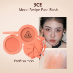 3ce UUS Mood Retsept N&auml;opuna, Peen Puuder, Naturaalne V&auml;rvitoon, Jume Heledamaks Muutev, Kiire Kandmine, K-Beauty, Korea Meik mooni