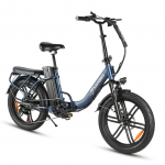 SAMEBIKE CY20 Pro Kokkupandav Elektriline Linnaratas 36V 13Ah Akuga, Shimano 7-k&auml;iguline tumesinine v&auml;rv