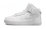 Nike Air Force 1 Mid EasyOn SE GS 'Triple White' FN1193-111 32