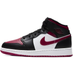 Jordan 1 Mid Bred Toe GS 554725-066 37.5 white