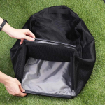 19 Muruniiduk Muruniiduk Lehtede ja Muru Kogumiskott Must Nailon Muruniiduki Kogumiskott Sobib Honda HRU19K1 HRU19M1 HRU196M jaoks