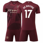 2024-2025 Man City teine v&otilde;&otilde;rsiljas&auml;rk nr 17 De Bruyne 18