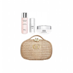 DIOR kott kolmeosaline komplekt: Essence Lotion 50ml + Ningshi Jinyan Essence 10ml + Capture P&auml;evakreem 50ml kuld