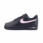 Nike Air Force 1 libisemiskindlad kulumiskindlad madalad rulaketsid Unisex Must Roosa CW2288-001(Team448-air) 35.5