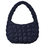 COS Mini tepp-ruuduline pol&uuml;ester &otilde;lakott Naiste kotid Tumesinine 0973537069 Navy Blue