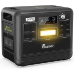 LiFePO4 Elektrigeneraator FOSSIBOT F2400 2048Wh 2400W Kaasaskantav Elektrijaam, 4800W Tippv&otilde;imsus, Telkimine/v&auml;ljas&otilde;idud/kodumasinad must