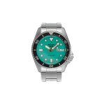SEIKO 100 meetrit veekindel Automaatne Terasest Rihm 38mm meeste k&auml;ekell sinise sihverplaadiga SRPK33K1 sinine