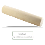 120 cm looduslikust lateksist rullpadi - pikk, paks silindrikujuline disain jalgade toetamiseks v&otilde;i kallistamiseks Small 60*10cm (Adult Low Pillow or Infant Pillow)