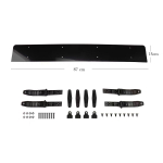 Autokatuseraam Katusespoileri Juhtplaat Vaikne M&uuml;rav&auml;hendus 87cm/106cm/114cm Autokatuseraam Lahe Autot&ouml;&ouml;riist 87cm