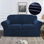 Elastne sametpl&uuml;&uuml;sist diivanikate 1/2/3/4 istmega eraldi istmepadjakatted Sametdiivani katted Eraldi sobivad istmepadjakatted 1-Seater Sofa Cover kohv