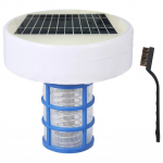 Automaatne basseinipuhasti Automaatne l&uuml;litus P&auml;ikeseenergia Vaskbasseini ionisaator Hoiab basseini puhta ja selgena RGB LED-valgusti Kuni 35000 gallonit