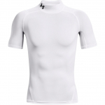 Under Armour Meeste HeatGear&reg; Kompressiooniga L&uuml;hikeste Varrukatega T-s&auml;rk Valge 1372586-100 L