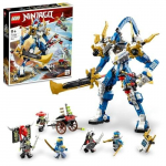 LEGO NINJAGO Jay Titan-mehh 71785 Ninja roboti ehituskomplekt minikujukestega
