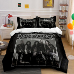 Evanescence B&auml;ndi Voodipesukomplekt Voodipesu Tekikoti Komplekt Tekikott Padjap&uuml;&uuml;rid (1* Tekikott 2* Padjap&uuml;&uuml;ri, without tekikate) 135x200cm black