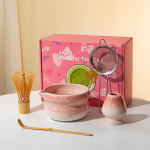 Matcha komplekt Matcha visplite komplekt, Keraamiline matcha komplekt 5 tk Matcha komplekt matcha s&otilde;pradele Matcha komplekt heleroheline v&auml;rv