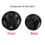 L&auml;ikiv must Auto Kapott Esiv&otilde;re Embleem Tagumine Pagasiruum Logo Kate Dekoratsioon Volkswageni VW Transporteri T5 T6 2010-2020 aastateks black