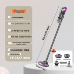 3-in-1 juhtmevaba tolmuimeja: K&otilde;rge imemisv&otilde;imsus, pikk aku kestvus, m&auml;rg- ja kuivpuhastus lauale ja p&otilde;randale Multifunctional Vacuum Cleaner beige