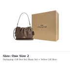 COACH Faye nahast crossbody kott, &otilde;lakott v&auml;ike naiste beež CT763-IMV2R One Size 2 beige