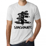 Meeste vintage T-s&auml;rk Graafiline T-s&auml;rk Time for New Advantures Sonsonate Vintage White XS anti-flash valge v&auml;rv