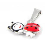 Suzette et Benjamin [H9163] &ndash; punane 'Lepatriinu' h&otilde;beripats punane