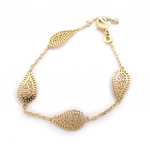 Les Tr&eacute;sors De Lily [K4176] - Bracelet Plaqu&eacute; Or 'Chor&eacute;graphie' kuld