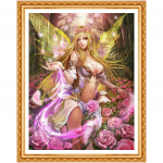 3D DIY Teemantmaal Ristpistes T&uuml;drukute Liblikas Teemanttikandid Haldjas Roos Kodukaunistus 20X30CM