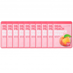 FARM STAY Real Peach Essence mask 23 ml (3 valikut) 10sheets