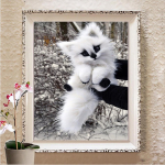 5D Teemantmaali Teemanttikandid K&auml;sit&ouml;&ouml;maaling Mosaiik Kingitus Teemantseinakunst Dekoor Full Round 20X30CM