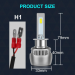 Uued vedelmetallist 100W 25000Lm H4 LED H1 H11 H7 LED esilaternapirnid Canbus H8 H9 9005 HB3 9006 HB4 lamp Autod p&auml;evas&otilde;idutuled udutuled H1