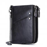 Moodne naiste rahakott Ehtsast nahast t&otilde;mblukuga naiste l&uuml;hike RF-kott ID-kaardi hoidjaga m&uuml;nditaskud Mini rahakott