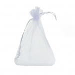 50 tk valge organza v&otilde;rgust kott ehete pakett pulmakinki pingutusn&ouml;&ouml;riga kott