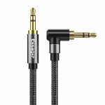 Essager AUX kaabel 3,5 mm pistikupesaga helikaabel k&otilde;lari juhtmega k&otilde;rvaklappide auto jaoks 3,5 mm pistikuga Hifi Aux adapteri juhe Xiaomi mi s&uuml;learvuti jaoks 1.5m must