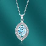 BELLA BOX ripats kaelakee mitmev&auml;rviline mood pulma kihlus ehted sinine