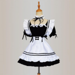 8tk Komplektid S~5XL Armas armas roosa Lolita kleit Seksikas neiu riietus Halloweeni cosplay kost&uuml;&uuml;m naiste prantsuse teenija Lolita Babydoll kleit vormikost&uuml;&uuml;m XXL
