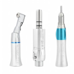 Hambaravi v&auml;ikese kiirusega E-t&uuml;&uuml;pi kontranurga suhtega aeglase kiirusega hambaravi v&auml;ikese kiirusega k&auml;siinstrument three-piece unit 2 hole