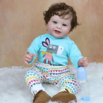 60 CM 3D v&auml;rviga nahk silikoonist Reborn Boy Baby Doll T&uuml;drukutele Veresoontele Bebe Lifelike Art K&auml;sitsi valmistatud v&auml;ikelapse s&uuml;nnip&auml;evam&auml;nguasi Finished doll
