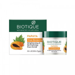 N&auml;okoorija papaiaga: puhastab ja &uuml;htlustab nahatooni (75 g), Bio Papaya Scrub, Biotique 9.875
