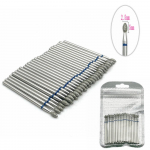 50 tk/komplekt Teemantfrees Lihvimisotsakud Hambaravi Lihvimine Hambapoleerimine Puurid K&uuml;&uuml;nepuurid 2,35 mm Vars JC040-2M