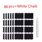 Veekindel kriiditahvel K&ouml;&ouml;k v&uuml;rtside sildi kleebis Tahvli kleebised Avaleht Purgid Pudelid Sildid Tahvlisildid Valge marker